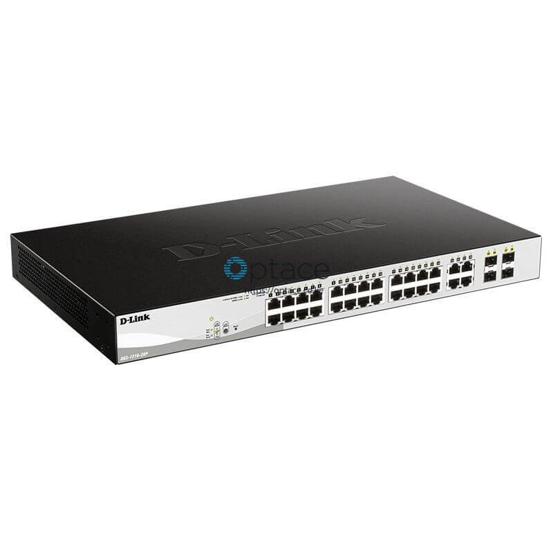 D-Link DGS-1210-28P 28-Port Gigabit Smart Managed PoE Switch