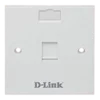 D-link Cat 6 Single Faceplate