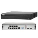 Dahua 8 Channel Compact 1U 8 PoE H.265 NVR, (NVR1B08HS-8P/E )