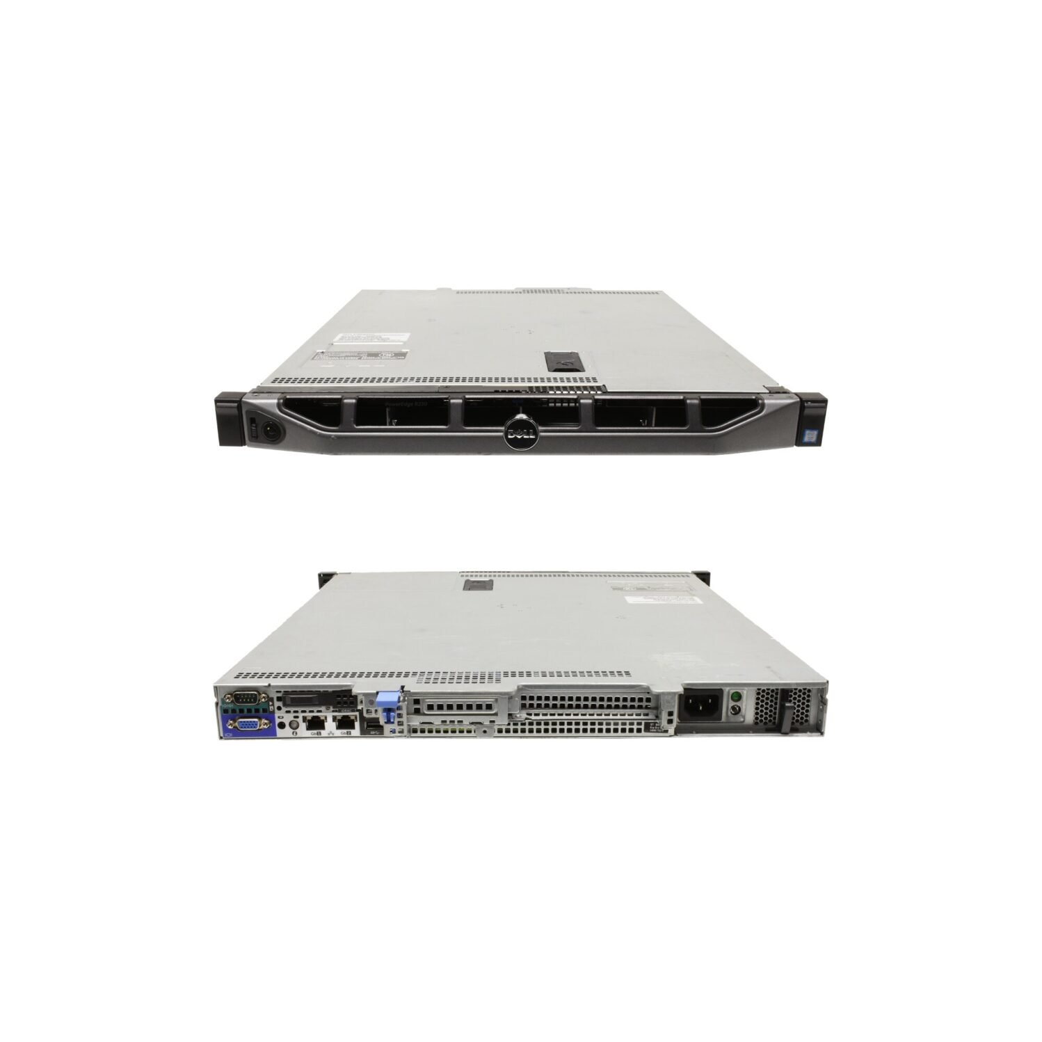 Dell PowerEdge R230 intel Xeon E3-1220 8GB RAM 1TB HDD Rack Server with 2 Chassis