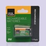 Drom Power 9V Rechargeable Battery