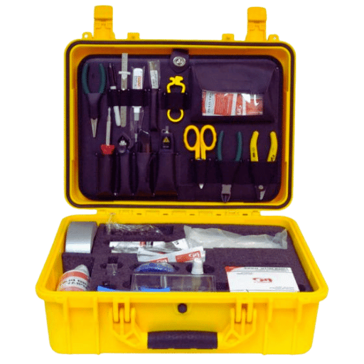 FIBRE OPTIC TOOL KIT FOR FIBRE END FACE INSPECTION AND CLEANING