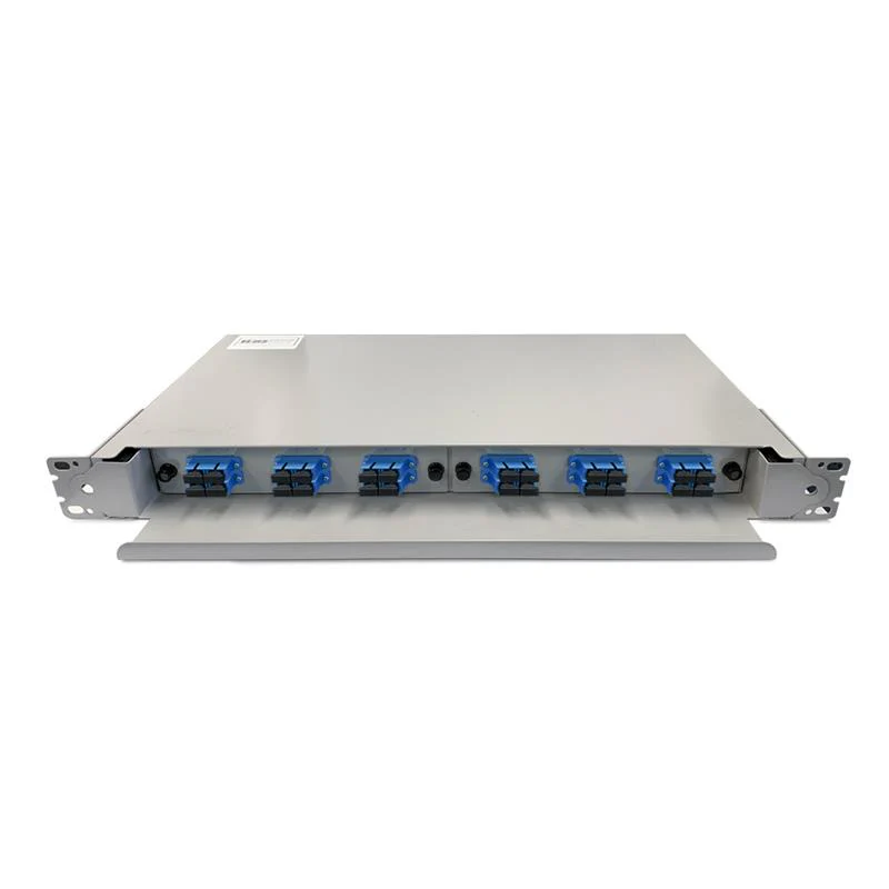 Giagnet GN-FDWR-BLNK 24-port Fiber Optic Sliding Drawer (Blank)