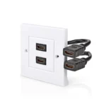 HDMI and Ethernet Faceplate
