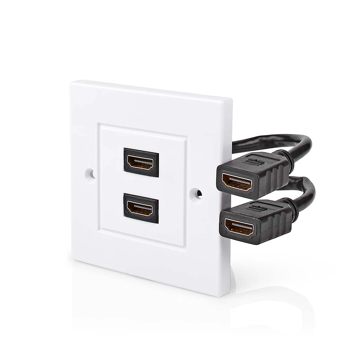 HDMI and Ethernet Faceplate