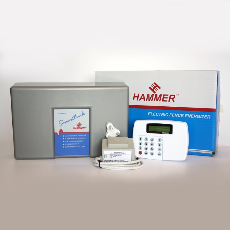 Hammer Cps6002 2-Zone Electric Fence Energiser
