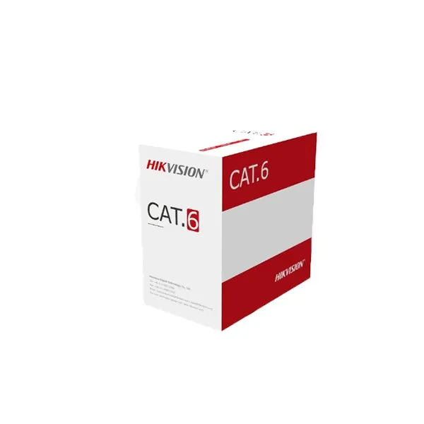Hikvision 305 m CAT6 UTP Network Cable, DS-1LN6U-W/CCA