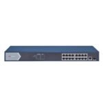 Hikvision DS-3E0518P-E 16-Port Gigabit PoE-Compliant Unmanaged Network Switch