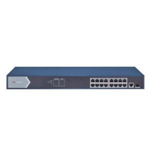 Hikvision DS-3E0518P-E 16-Port Gigabit PoE-Compliant Unmanaged Network Switch