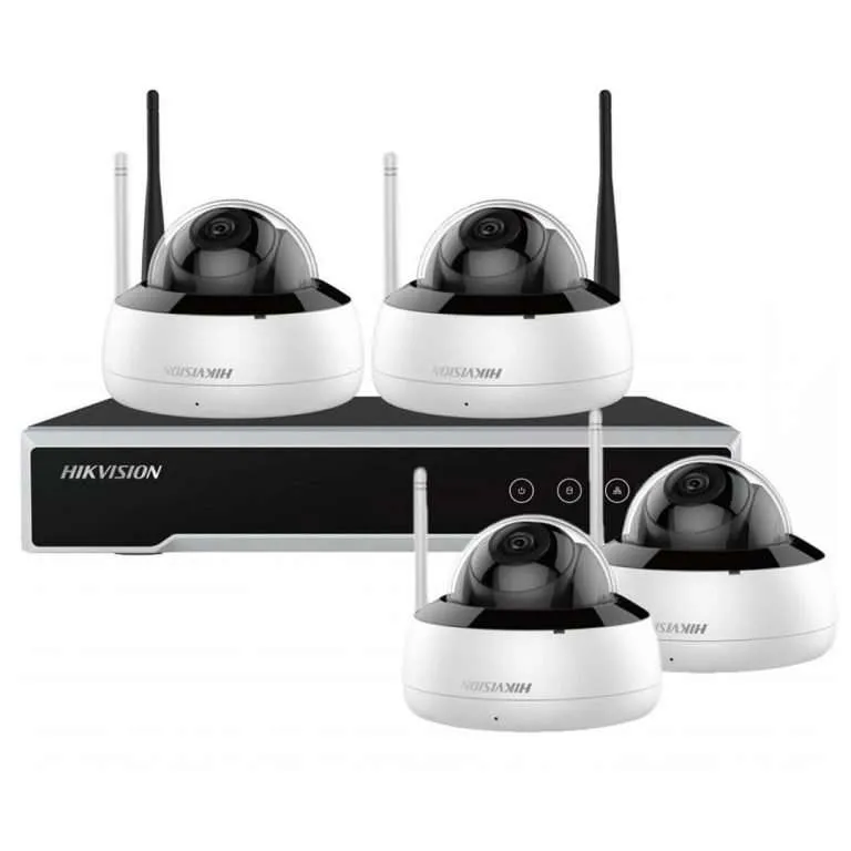 Hikvision NK44W1H-1T-WD 4MP Wi-Fi KIT 4 Dome Cameras