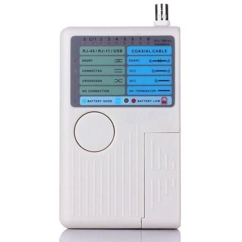 MTN 4 in 1 Network Cable Tester, RJ45/Rj11 +Rj12 +USB + BNC