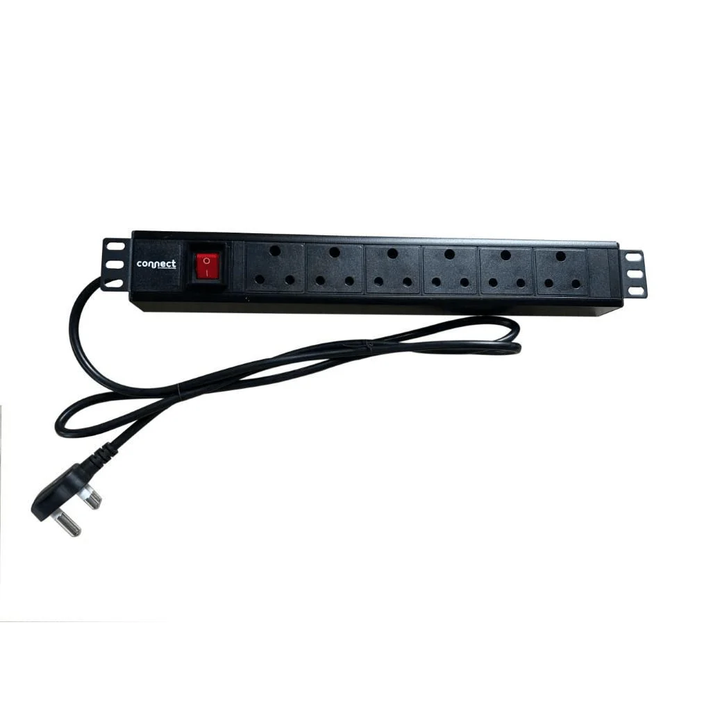 MTN 6 way Power distribution unit PDU, UK Plug