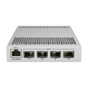 MikroTik CRS305-1G-4S+IN 5-port Desktop Switch w/ 1 GE Port and 4 SFP+ 10Gbps Ports