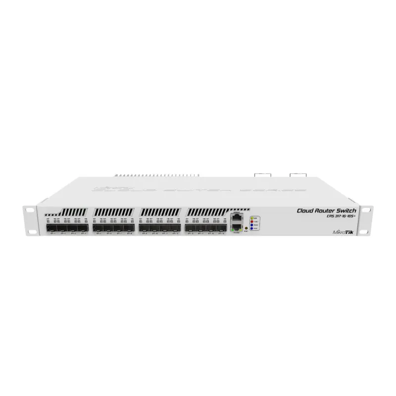Mikrotik CRS317-1G-16S+RM 1 x Gigabit LAN 16 x SFP+ Ports Smart Switch