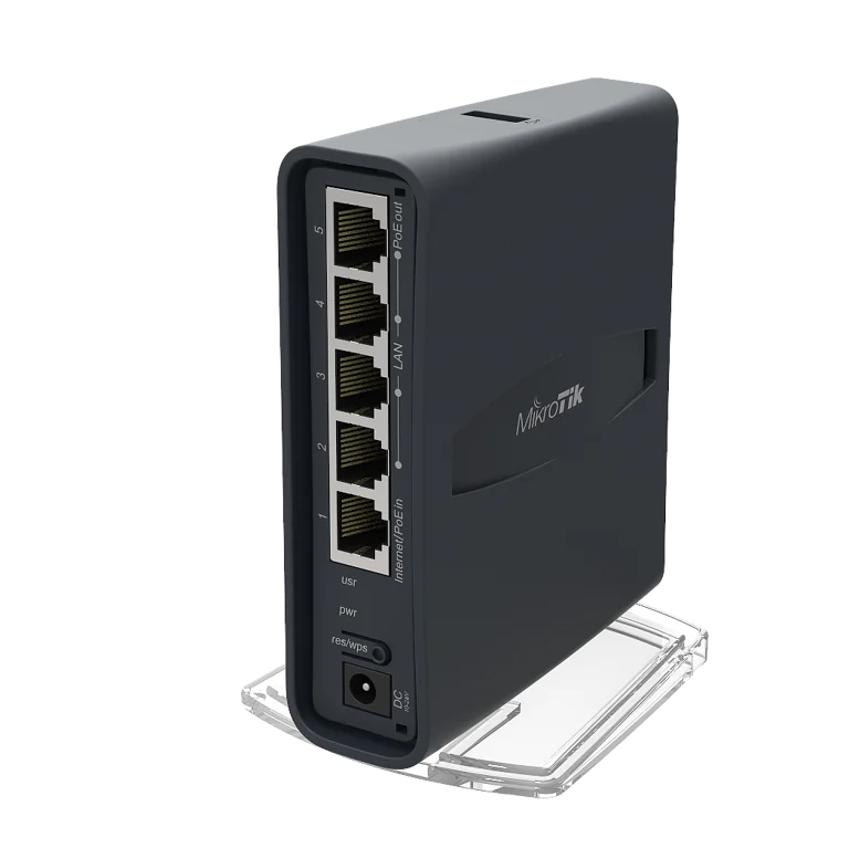 Mikrotik RB952Ui-5ac2nD hAP ac lite Dual-Concurrent 2.4/5GHz AP 5 Ethernet ports