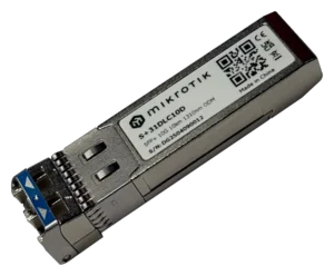 Mikrotik S+31DLC10D SFP+ (10Gbit) module Long range 10km Single Mode