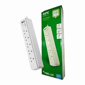PM5-UK , APC Essential Surge Arrest 5 outlets 230V UK