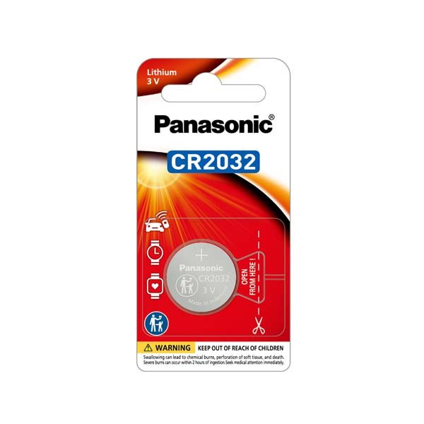 Panasonic CR2032 3V Lithium Batteries