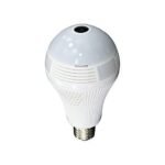Panorama 360 Degree View Wireless WIFI Bulb Camera