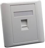 RJ11 Telephone and Data Faceplate