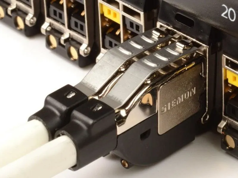 Siemon CAT 7A TERA Module Black 22-23 AWG