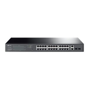 TP-Link 18-Port 10/100/1000Mbps Gigabit Easy Smart Switch with 16-Port PoE+ - TL-SG1218MPE