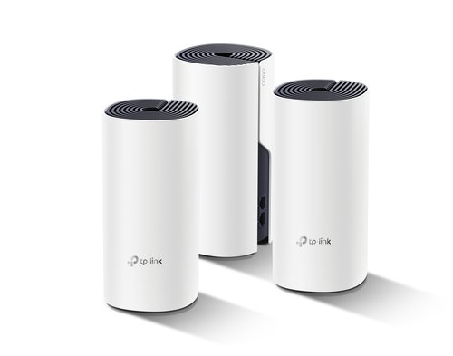 TP-Link Deco M4 AC1200 Whole Home Mesh Wi-Fi System (3 Pack) - TL-DECO M4 (3-PACK)