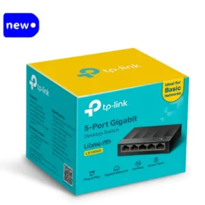 TP-Link TL-LS1005G 5-Port 10/100/1000Mbps Desktop Switch