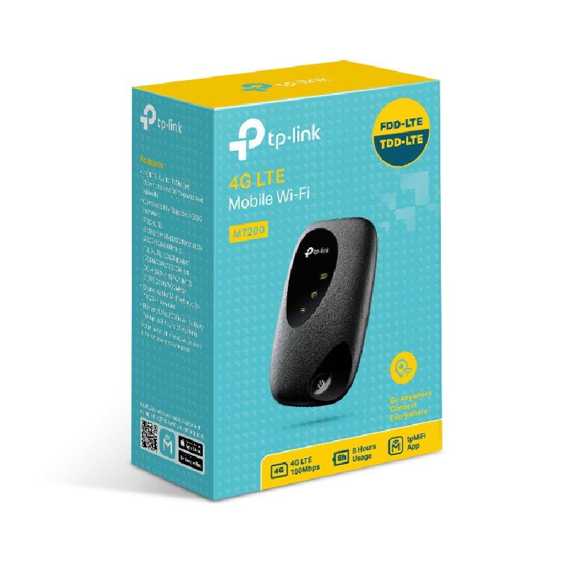 TP-Link TL-M7200 4G LTE Mobile Wi-Fi MIFI Router