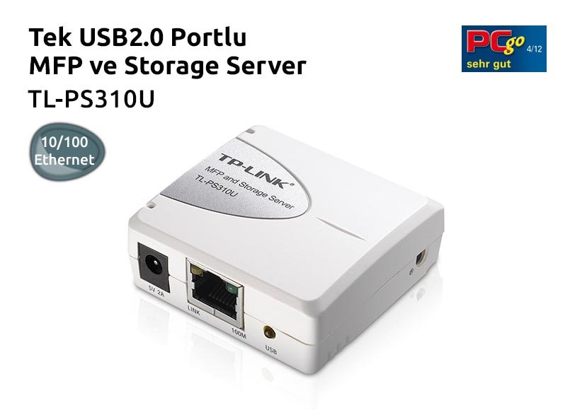 TP-Link TL-PS310U Single USB2.0 Port MFP and Storage Server