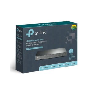 TP-Link TL-SG2210P 8-Port Gigabit Smart PoE Switch with 2 SFP Slots