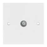 TV Coaxial Socket TV Antenna Wall Mount Faceplate