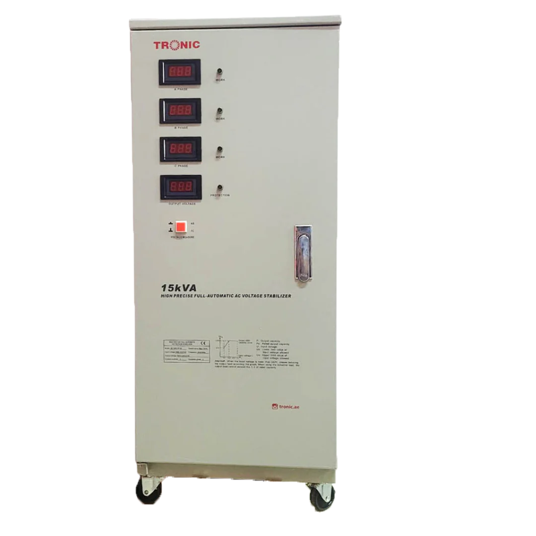 Tronic 15KVA Three Phase Stabilizer