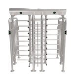 ZKTeco FHT2422D Double Lane Full Height Turnstile with InBio Pro Controller and Finger Print Reader