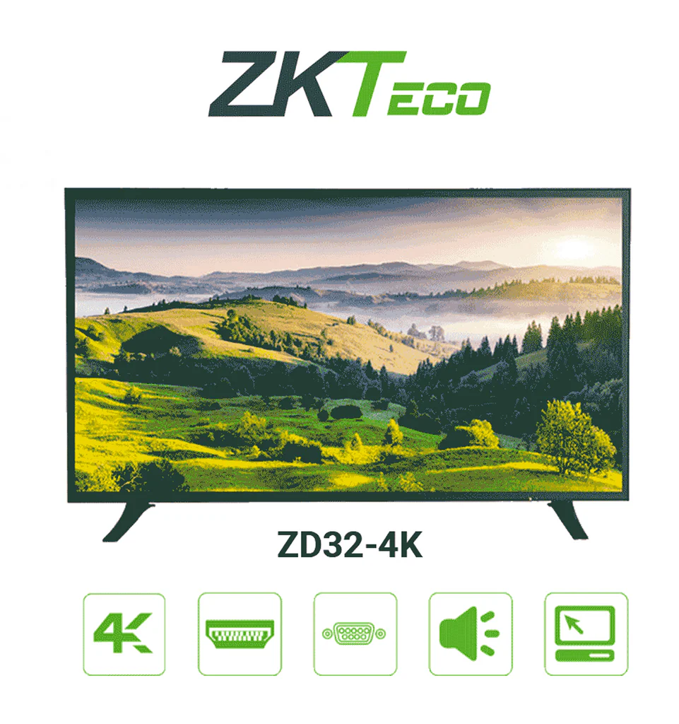 Zkteco ZD32-4K 32-inch UHD LED monitor