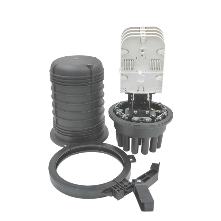 Fibre 144 Core Termination Box 400 * 210mm Aerial IP67 Mechanical – 2 IN 2 Out Closure