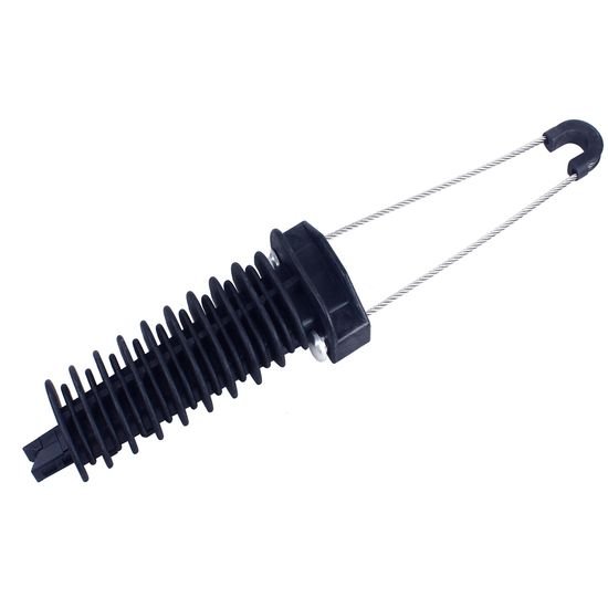 Plastic PA 2000 anchoring clamp cable diameter 8-14mm breaking force 8kn