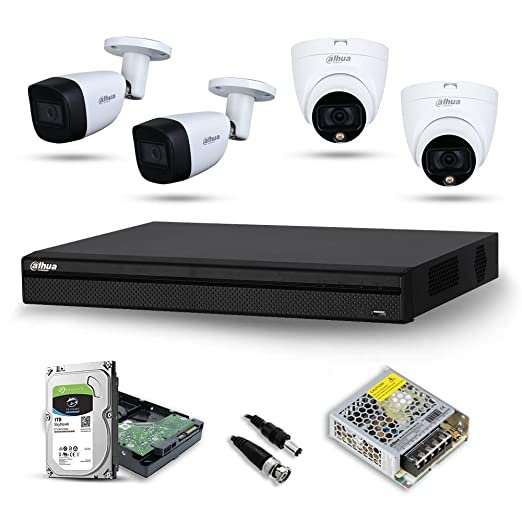 Dahua 4 CCTV Camera Package Installation