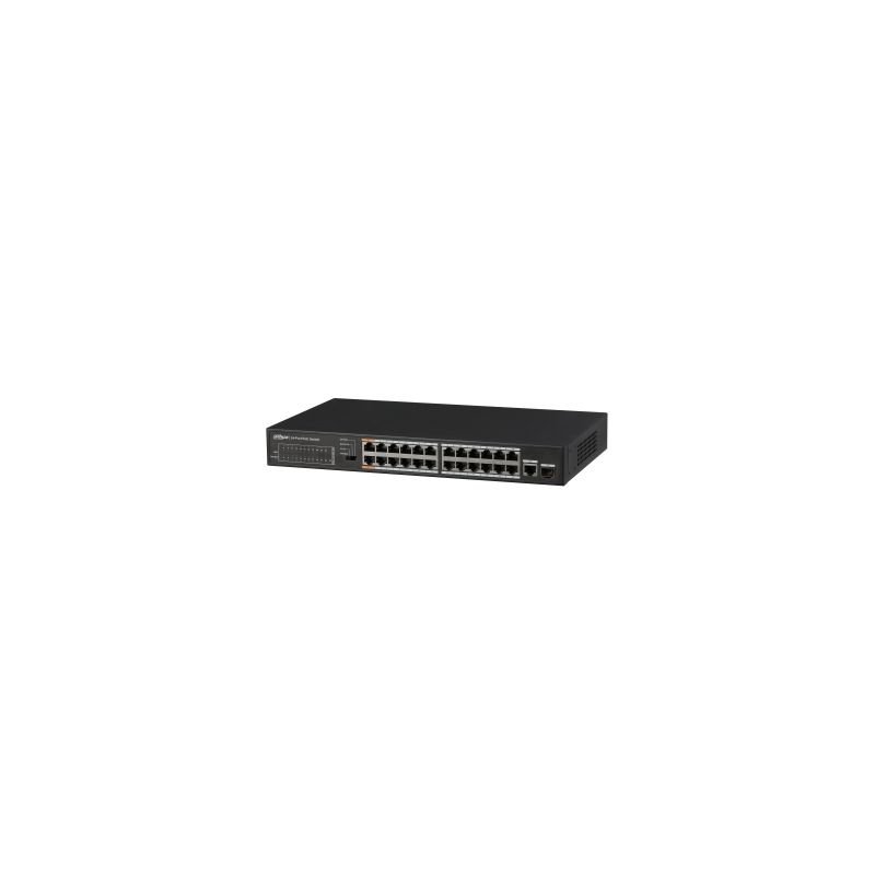Dahua PFS3125-24ET-190 24-Port PoE+ 1-Port Gigabit Combo PoE Switch