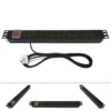 7 Way 1U Horizontal Power Distribution Unit (PDU)