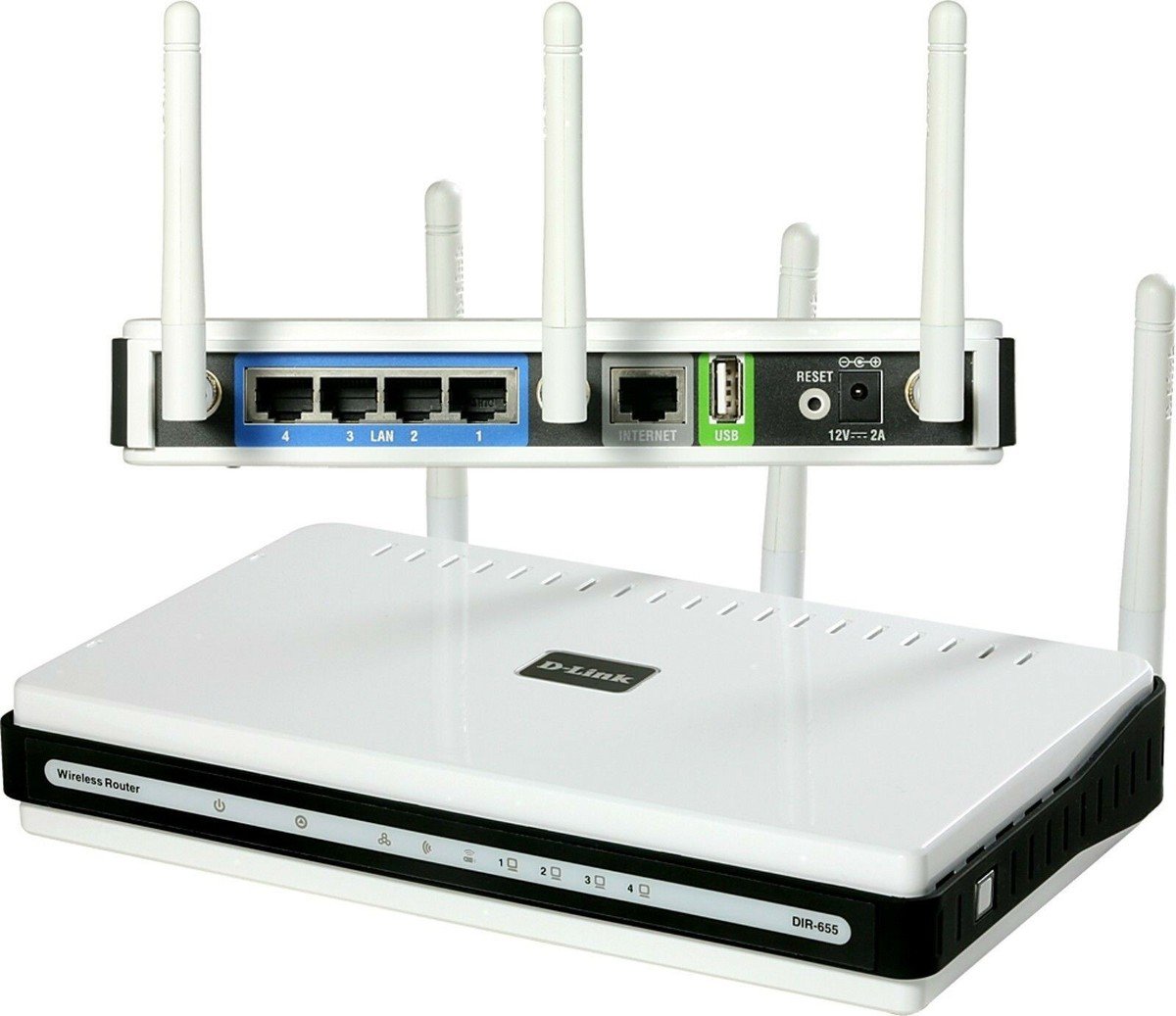D-Link DIR-655 Wireless N Gigabit Firewall Router