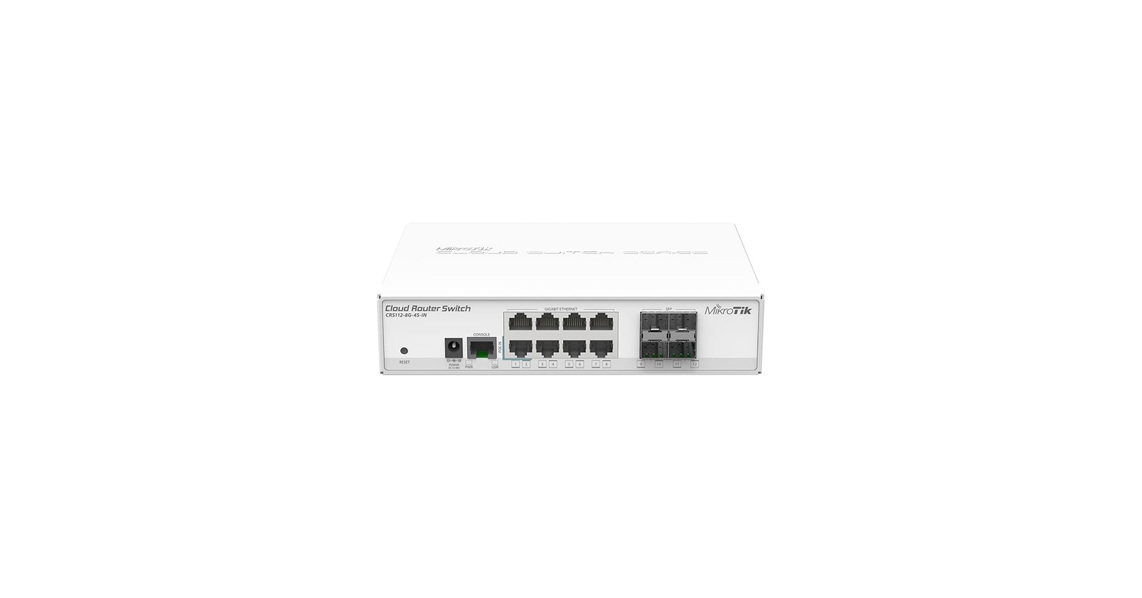 Mikrotik CRS112-8G-4S-IN 8 port Gigabit Cloud Router