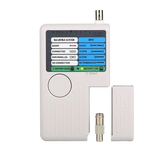 Multi Function RJ45 RJ11 USB and BNC Cable Tester