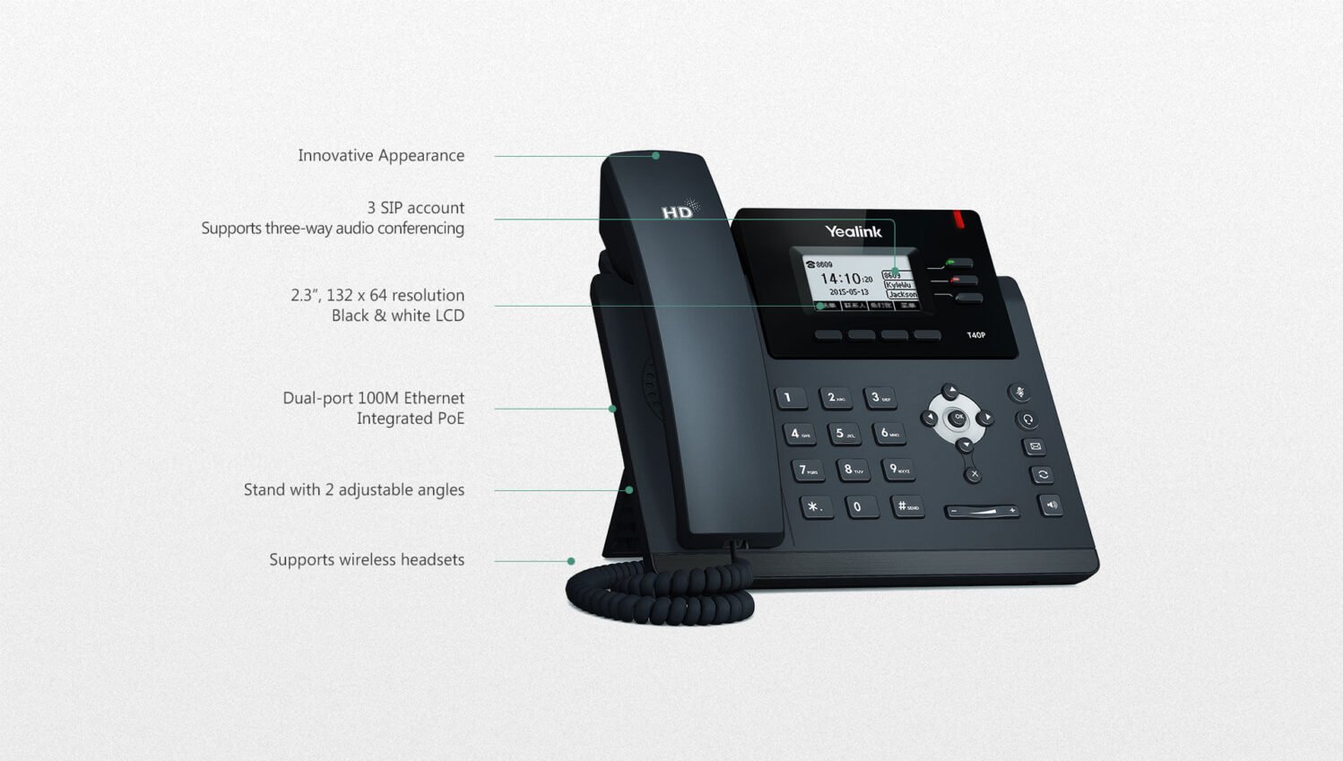 Yealink T40P PoE IP Phone