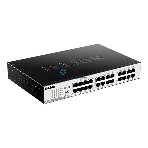 Dlink DGS-1024D 24-port 10/100/1000Base-T Unmanaged Green Desktop Gigabit Switch