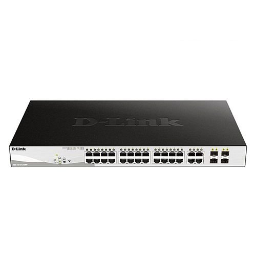 D-Link DES-3028P 24-Port 10/100/1000 PoE Managed Switch
