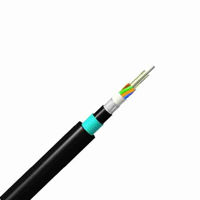 4 Core Singlemode Armored Fiber Optic Cable Per Meter