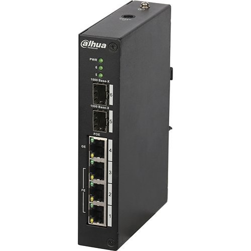 4-Port Dahua Unmanaged PoE Ethernet Switch