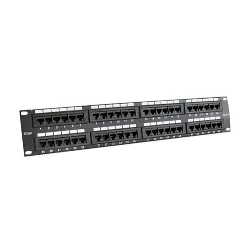 48 Port Easenet CAT6 Rack Mount Patch Panel
