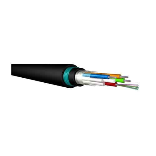 24 core single mode fiber optic cable